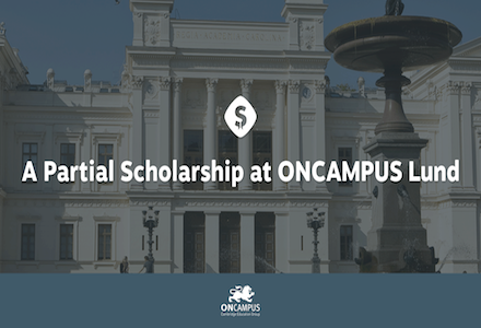 Apply for Scholarship at ONCAMPUS Lund to Study in Sweden!