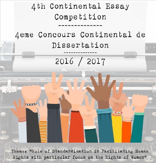 ARSO Continental Essay Competition 2016/2017
