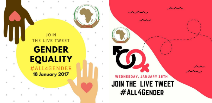Call for Participation: 9th African Union Gender Pre-Summit Twitter Live Chat #All4Gender