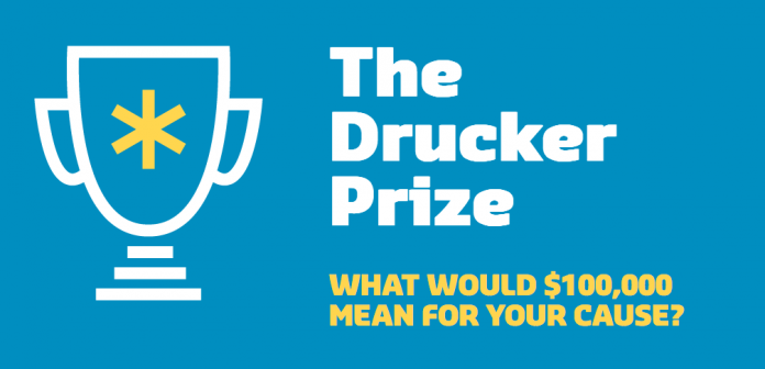 Apply to the Drucker Prize 2017 (Win up to $100,000)