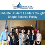 AIBS Emerging Public Policy Leadership Award 2020 for Science Graduate Students from the United States
