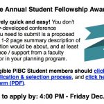 PIBC Annual Student Fellowship Award 2020 for Canada Residents