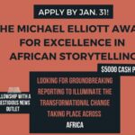 Michael Elliott Award for Excellence in African Storytelling 2024 ($5,000 cash prize)