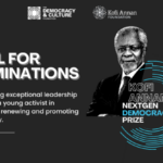 Kofi Annan NextGen Democracy Prize 2024 ($10,000 prize)