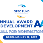 OPEC Fund Annual Award for Development 2023 ($100,000 prize)