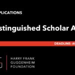 Harry Frank Guggenheim Distinguished Scholar Awards 2023 (up to $45,000)