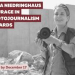 IWMF Anja Niedringhaus Courage in Photojournalism Award 2024 ($20,000 prize)