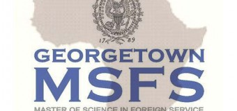 Georgetown University MSFS Scholarship for Students from Africa 2014