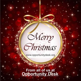 Merry Christmas and Awesome Quotes from Opportunity Desk