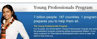 Apply – World Bank Young Professionals Program 2015