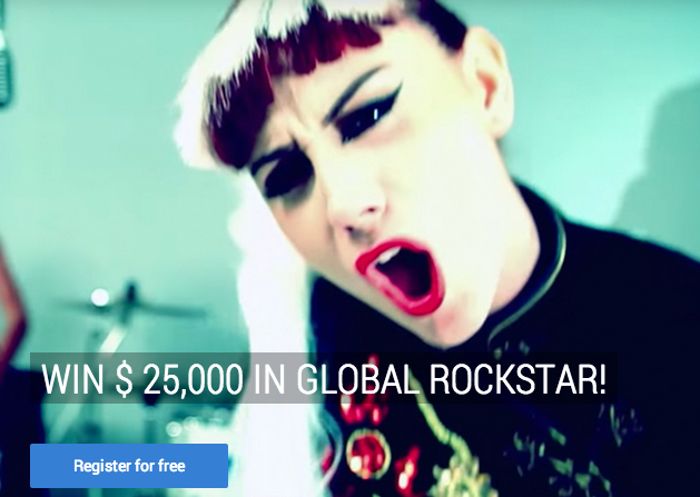 Enter the Global RockStar Online Music Contest 2014 – Win 25,000 USD!