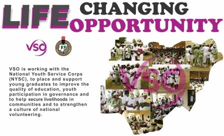 Volunteering Opportunity with VSO – NYSC For Nigerians