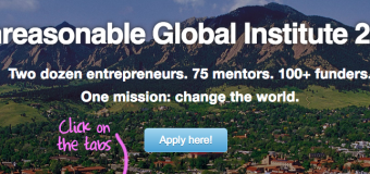 Unreasonable Global Institute 2015 – Colorado, USA