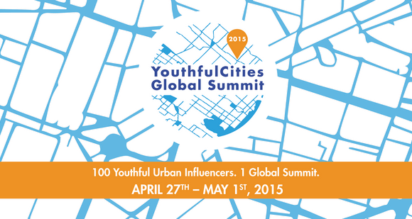 Apply to attend the YouthfulCities Global Summit 2015 – Toronto, Canada