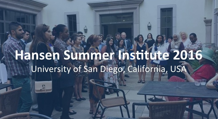 Hansen Summer Institute on Leadership and International Cooperation 2016 – USA (fully-funded)