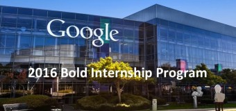 2016 Google BOLD Internship Program
