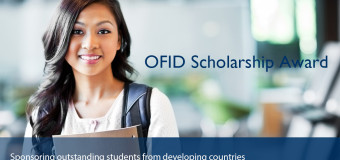 Study Abroad: OFID Scholarship Award for Students from Developing Countries 2016-2017