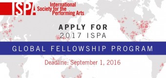 International Society for the Performing Arts Global Fellowship 2017