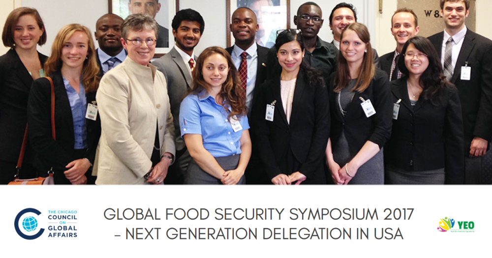Global Food Security Symposium 2017 – Washington DC, USA (Fully Funded)