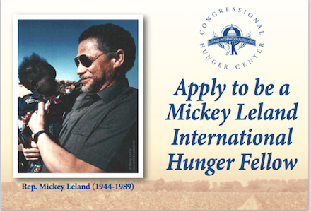 Mickey Leland International Hunger Fellows Program 2017-19 (Funded)