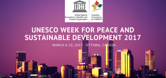 UNESCO Week for Peace and Sustainable Development 2017 in Ottawa, Canada