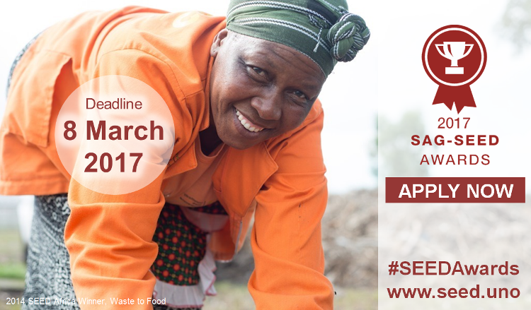 SWITCH Africa Green – SEED Awards 2017 for Entrepreneurs