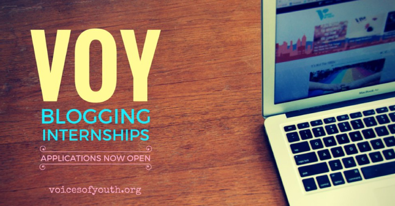 UNICEF’s Voices Of Youth Blogging Internship 2017