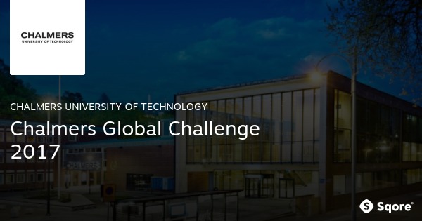 Chalmers Global Challenge 2017 – Win a Study trip to Sweden!