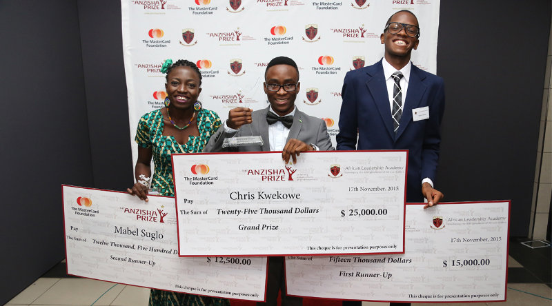 Anzisha Prize for Young African Entreprenuers 2017