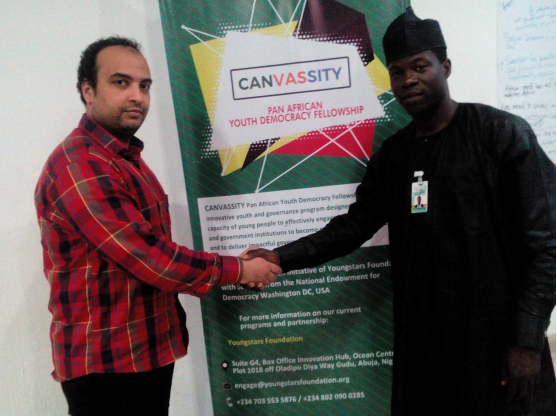 Mohi Badr from Egypt selected for Canvassity Pan Africa Democracy Fellowship!