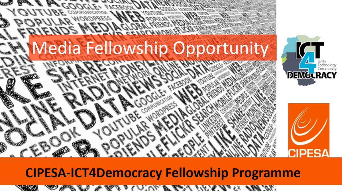 CIPESA-ICT4Democracy Media Fellowship Programme 2017/18