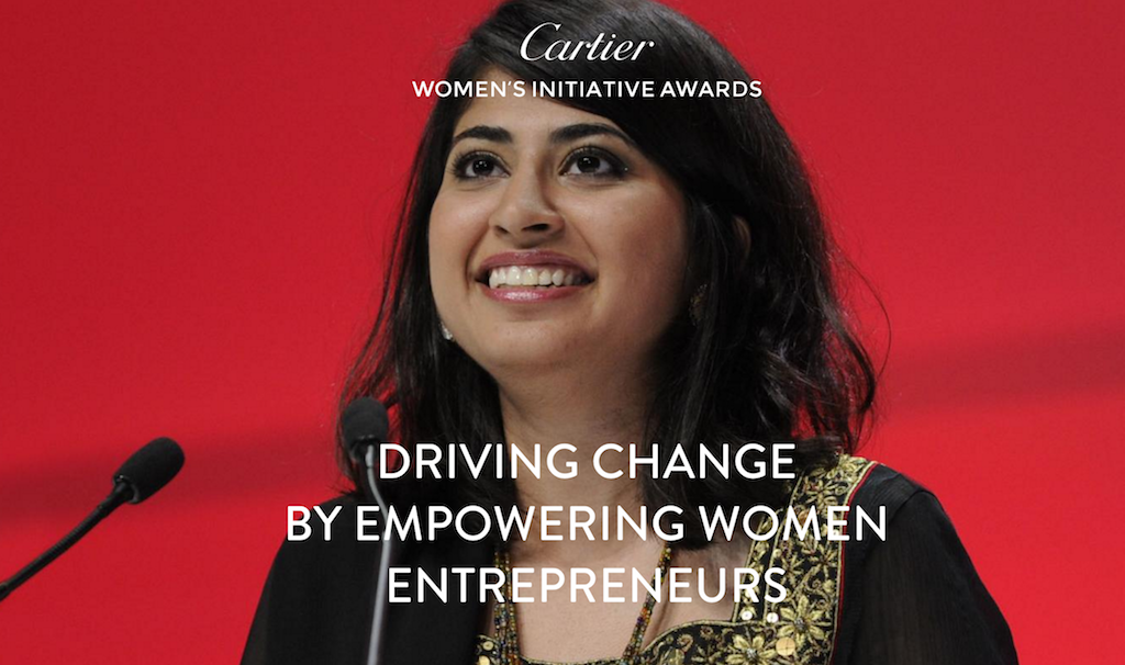 cartier women's initiative awards 2017 winner