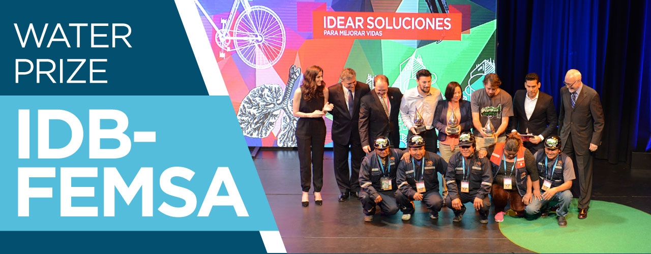 IDB-FEMSA Water and Sanitation Award 2017