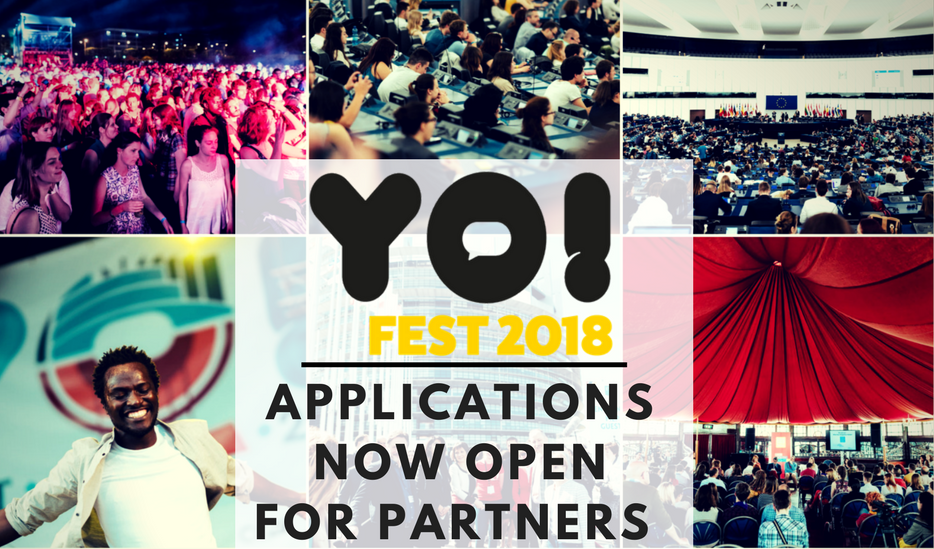 Call for Partners: YO!fest 2018 at European Youth Event in Strasbourg