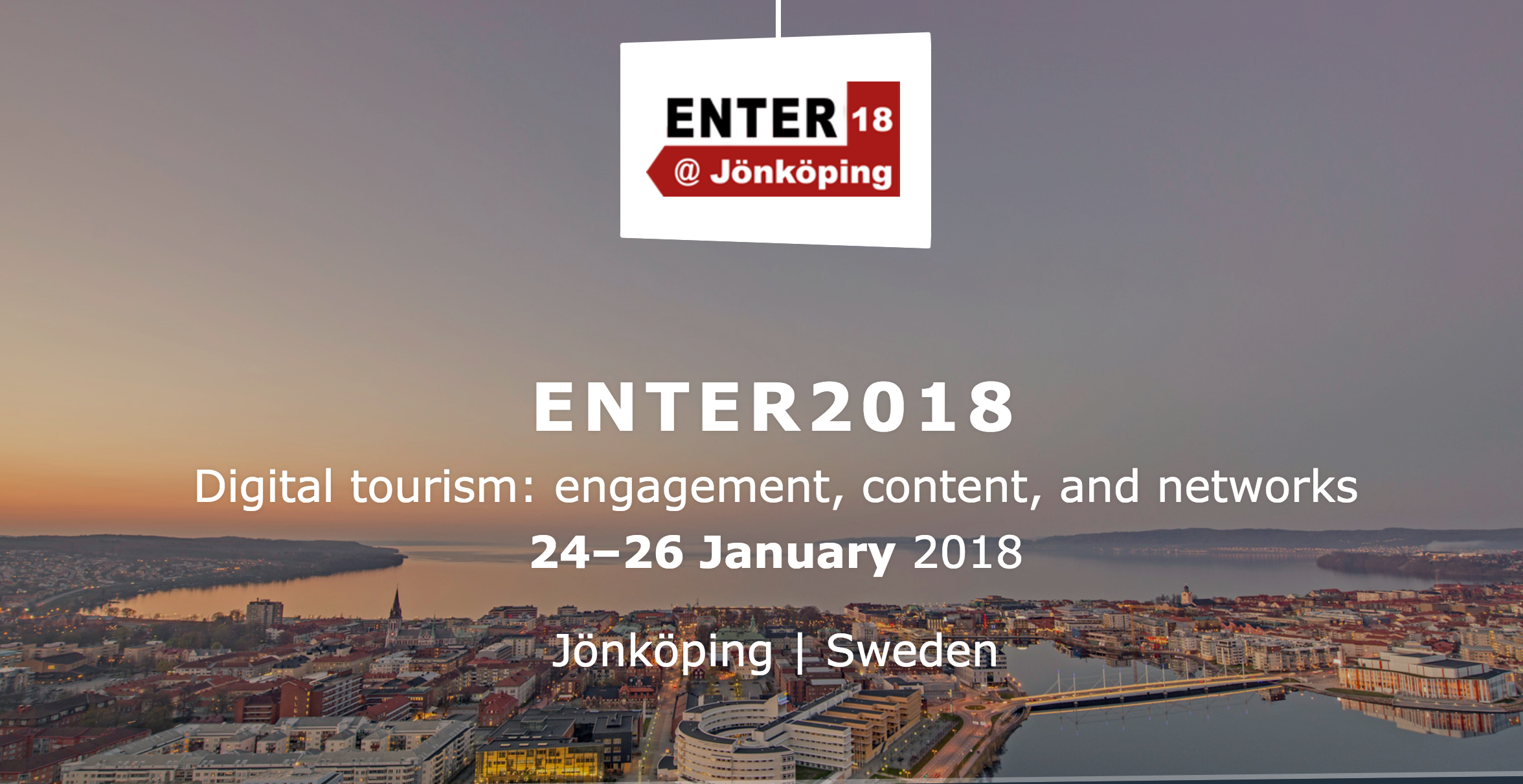 IFITT’s ICT4D Scholarship to attend ENTER2018 eTourism Conference in Jönköping, Sweden