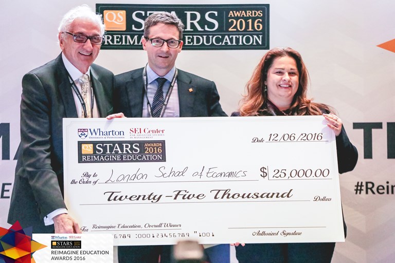 Wharton-QS Reimagine Education Conference & Awards 2017 ($100,000 Prize)