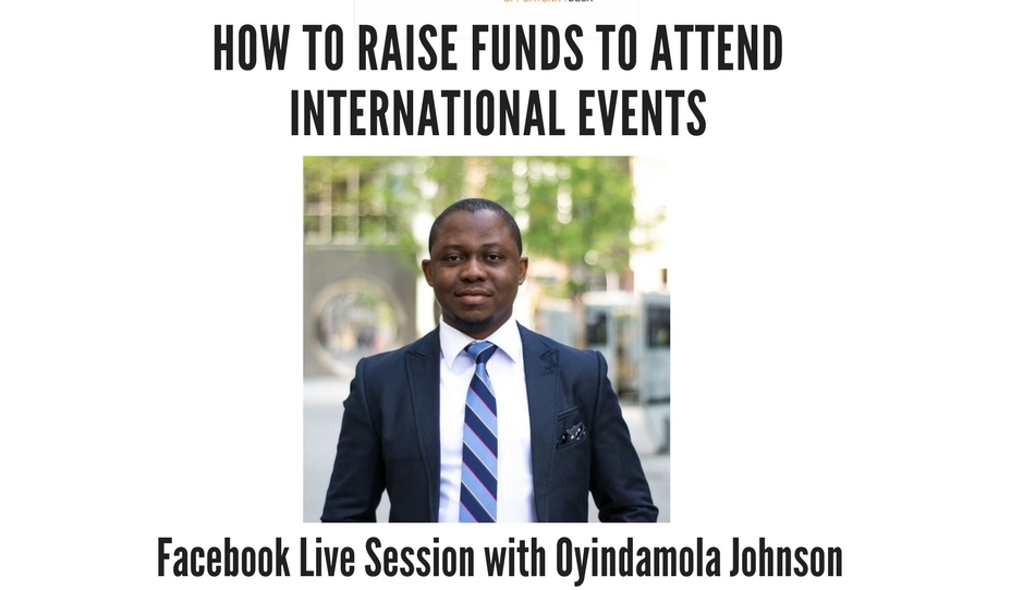 OD Facebook Live with Oyindamola Johnson on Raising Funds for International Events!