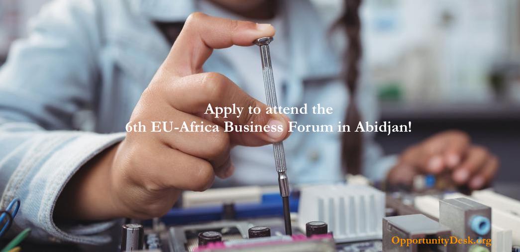 Calling European/African Startups: Apply to attend the 6th EU-Africa Business Forum in Abidjan!
