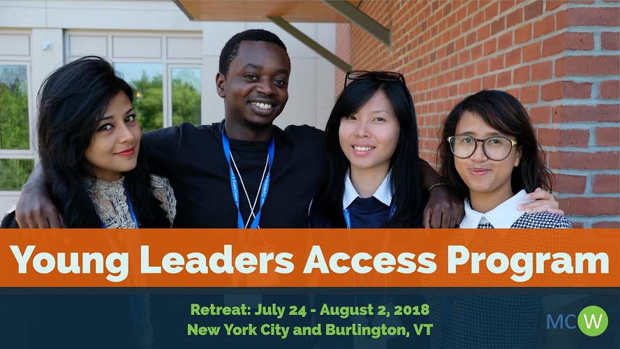 MCW Young Leaders Access Program 2018 in USA (Fully-funded)