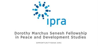 Dorothy Marchus Senesh Fellowship 2023/2024 for Women in Peace & Development Studies from the Global South (up to $5,000)