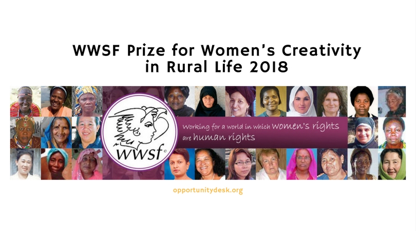 WWSF Women’s World Summit Foundation Prize for Women’s Creativity in Rural Life 2018