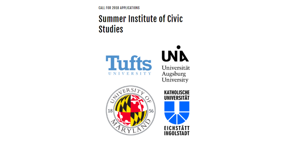 Apply for the Summer Institute of Civic Studies 2018 in Germany (Fully-funded)