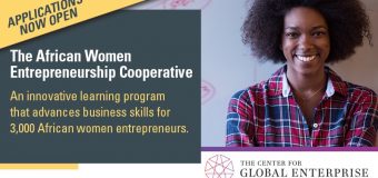 African Women Entrepreneurship Cooperative (AWEC) Program 2018