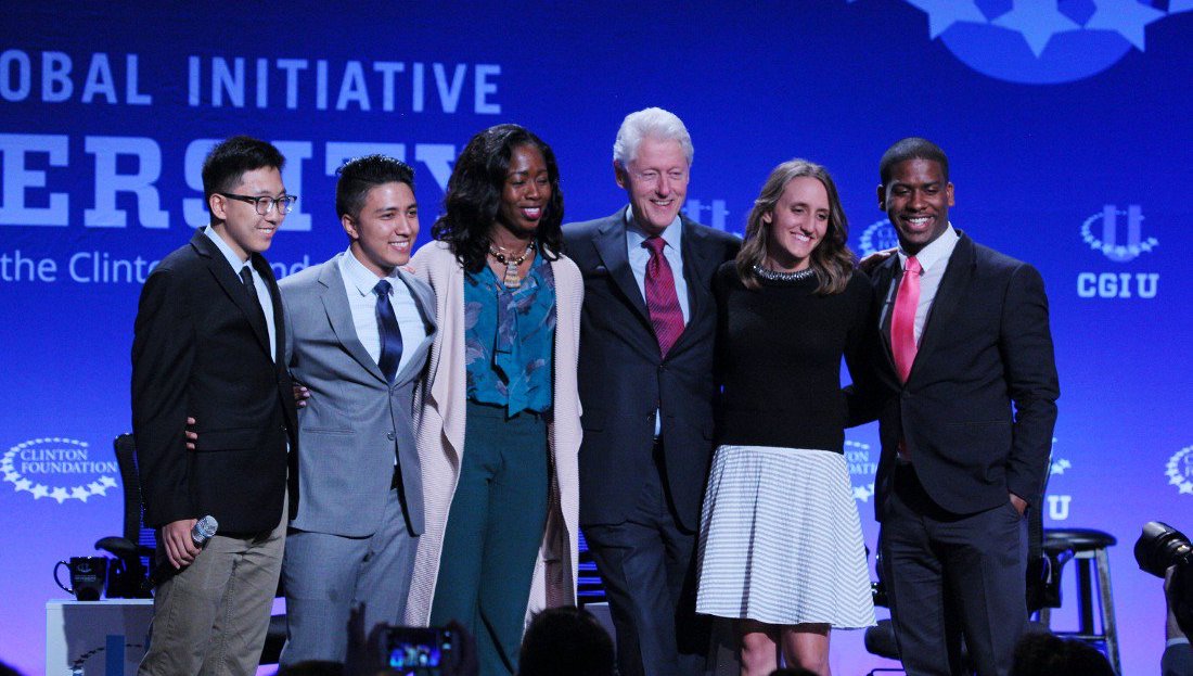 Clinton Global Initiative University 2019-2020 Program for Higher Education Student Leaders (Travel Assistance available)