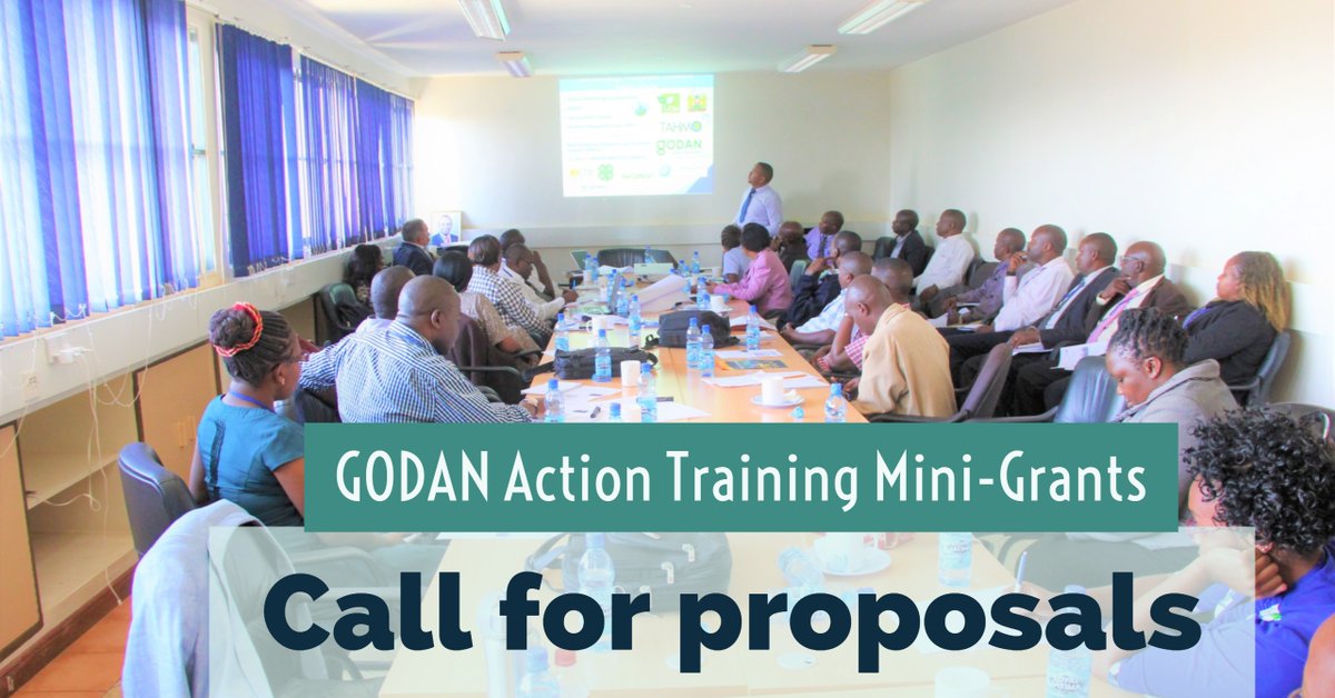 Call for Proposals: GODAN Action Training Mini-Grants 2018
