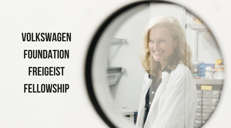 Volkswagen Foundation Freigeist Fellowship for Young Researchers 2018