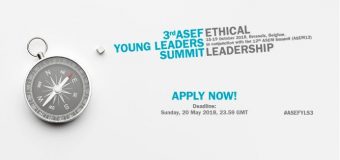 3rd ASEF Young Leaders Summit in Brussels, Belgium (Funded)