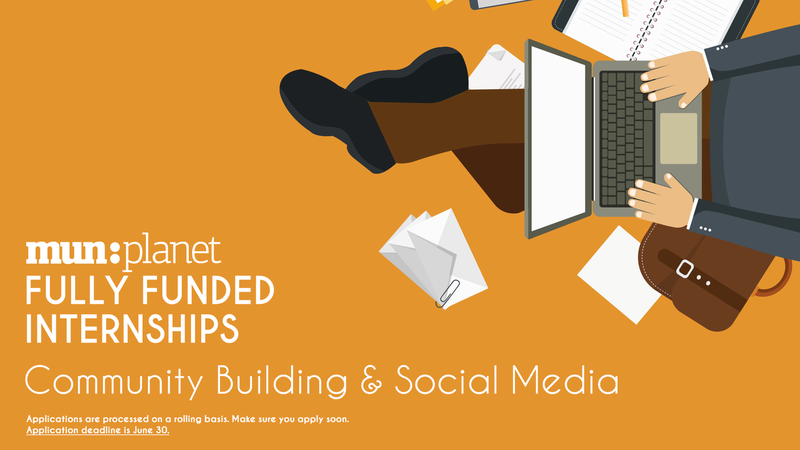 MUNPlanet Internships 2018: Community Building & Social Media (Fully Funded to Serbia, Belgrade)