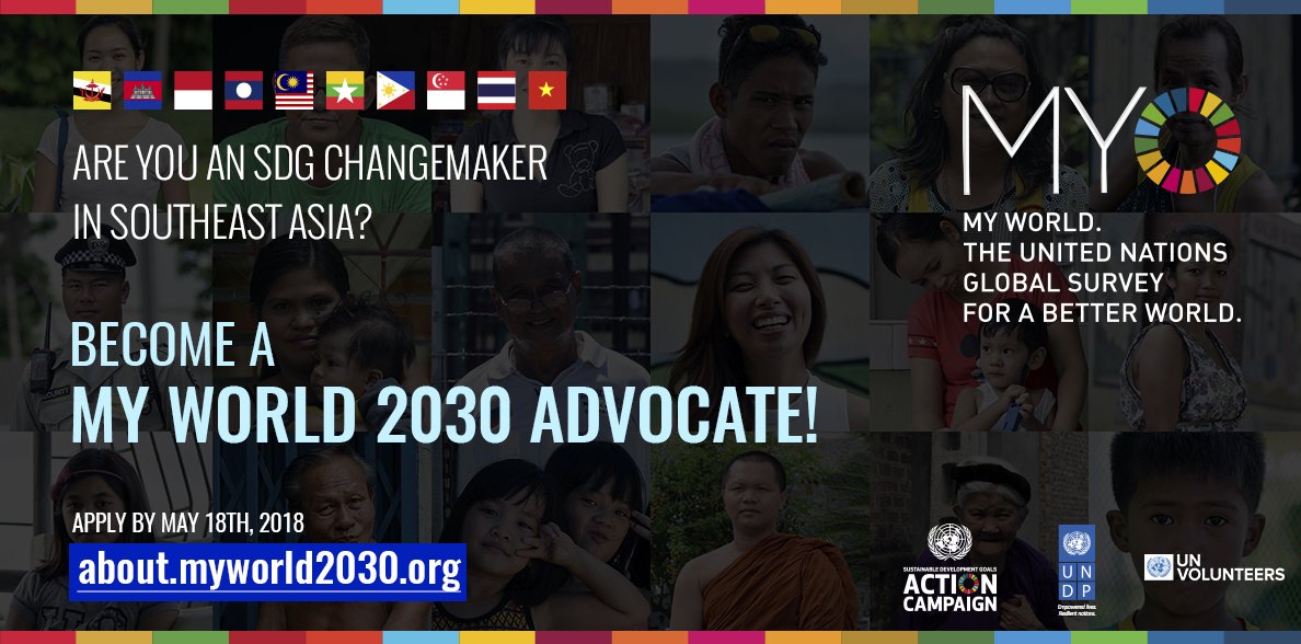 Apply for ASEAN My World 2030 Advocacy Programme 2018