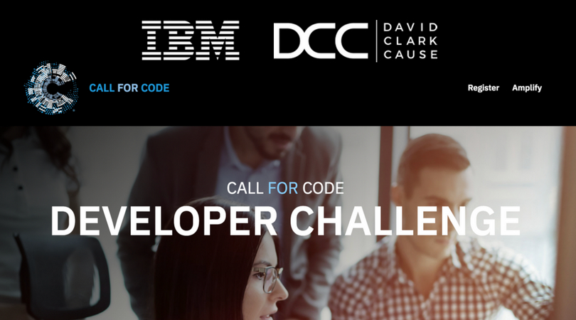 IBM Call for Code Global Challenge 2018 for Developers (Win $200,000 and more)